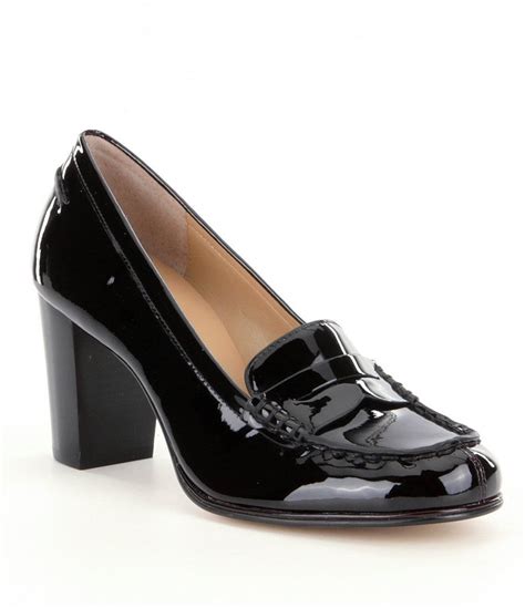 michael michael kors bayville leather loafers|michael michael kors bayville loafer black patent .